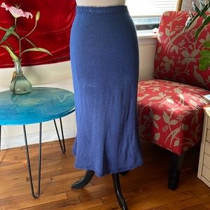 30’s Midi bodycon knit skirt